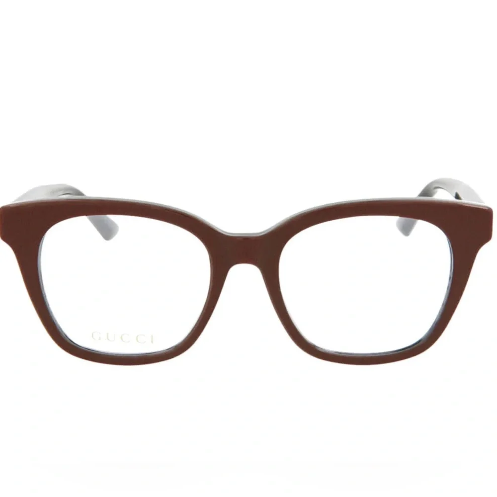 Gucci Women Optical glasses 51-19-145 dark red on black - Picture 1 of 5